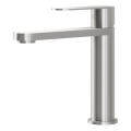 Wastafelkraan TARNBY 17,3 cm, geborsteld RVS