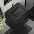 Wastafelmeubel KENWOOD 61x52x45 cm zwart