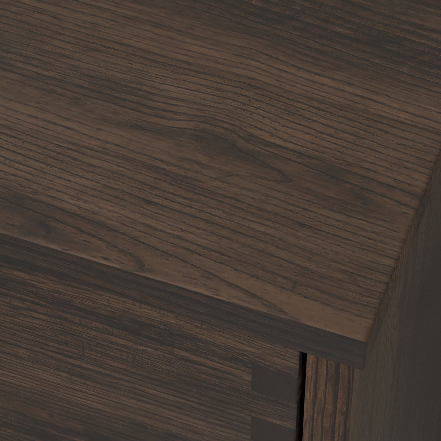 Wastafelplank FOREST 60 cm, bruin/eiken