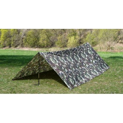 Waterdicht dekzeil 3x4m camouflage