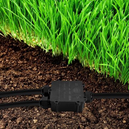 Waterdichte aansluitdoos IP68 zwart