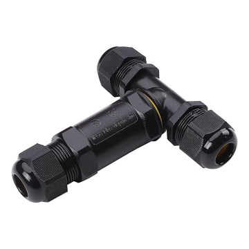 Waterdichte verbindingsconnector IP68 zwart