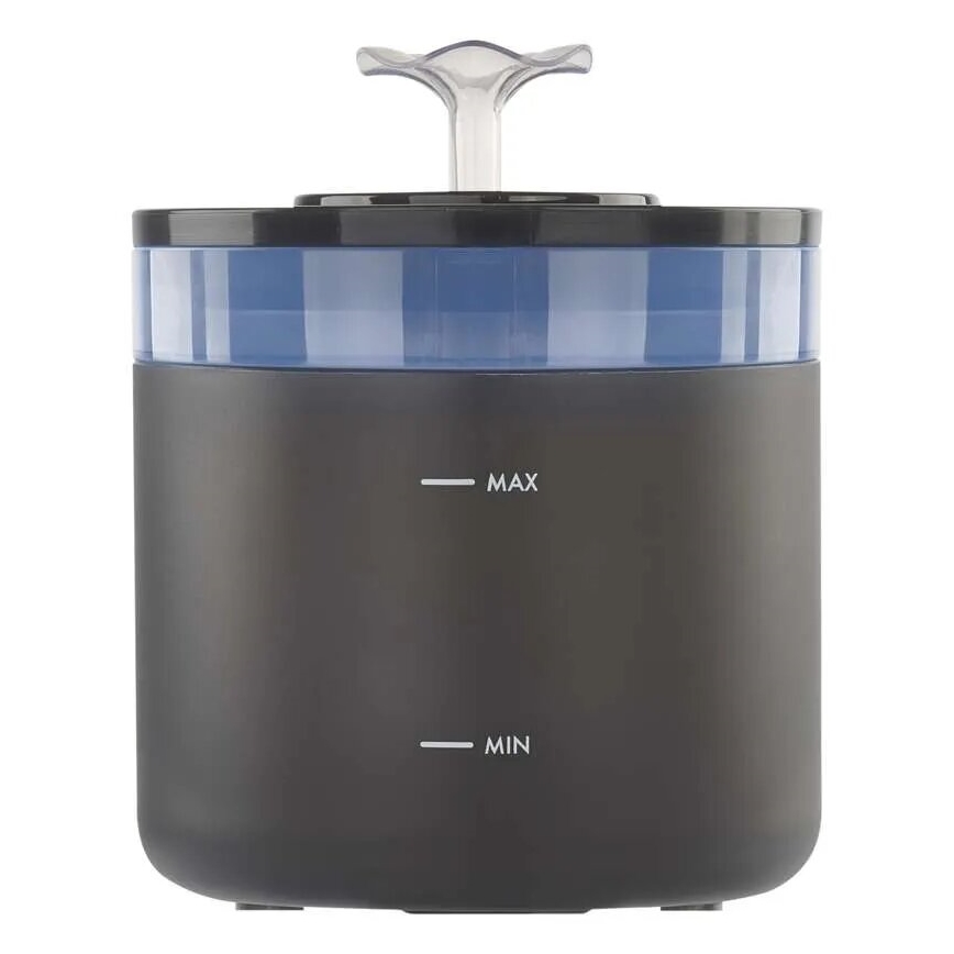 Waterfontein voor huisdieren 2,6 l/5V grijs