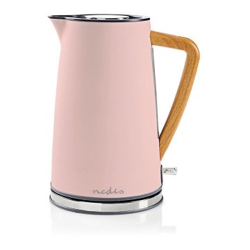 Waterkoker 1,7 l 1850-2200W/230V roze