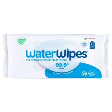 WaterWipes - SET 9x Plasticvrije vochtige doekjes 60 st. (540 pcs)