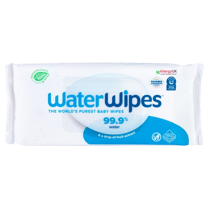 WaterWipes - SET 9x Plasticvrije vochtige doekjes 60 st. (540 pcs)