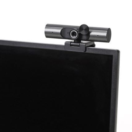 Webcam FULL HD 1080p met luidsprekers en microfoon