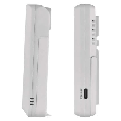 Weerstation 5V 2xAAA + 2xAAA wit