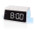 Wekker met LCD scherm en draadloze oplader 15W/230V 1x CR2032 wit