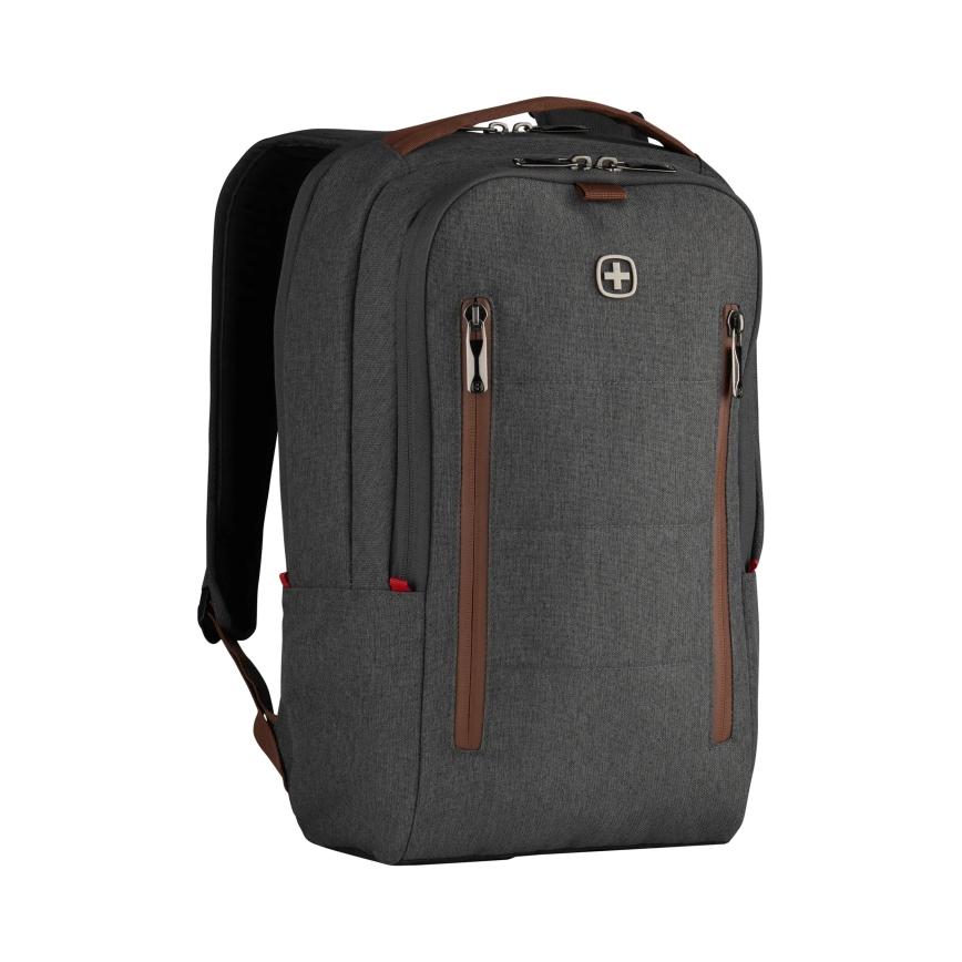 Wenger - Laptoprugzak 15 l 16" met tabletvak 12" + crossbody bag Stad Upgrade 2in1 grijs