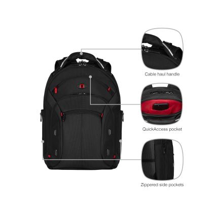 Wenger - Laptoprugzak 20 l 15 met tabletvak 10 Gigabyte zwart