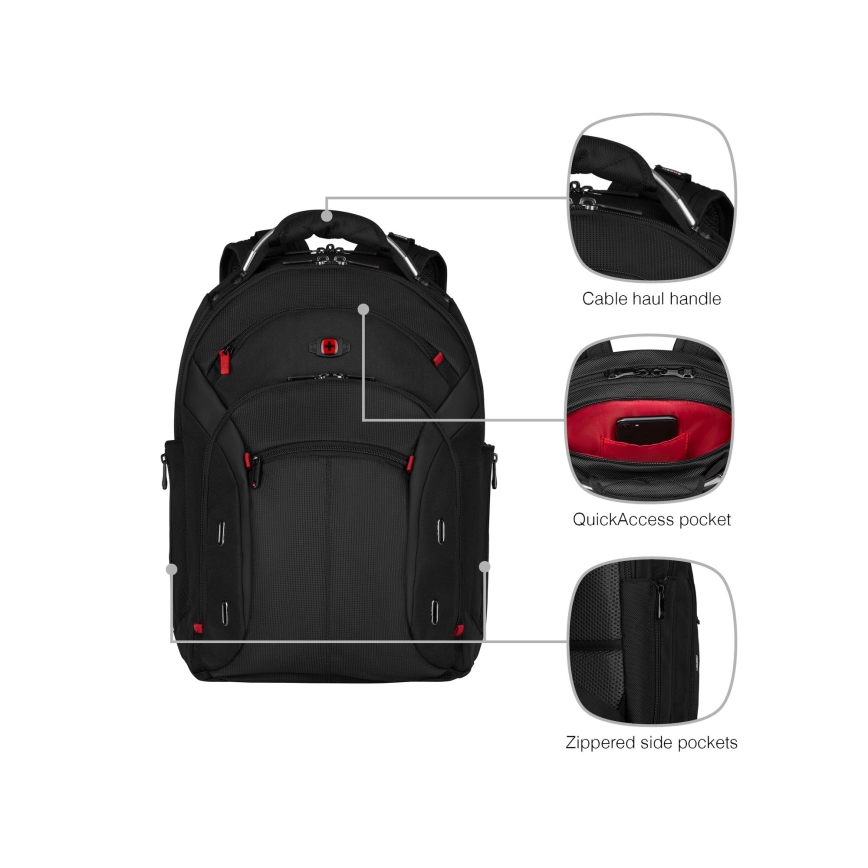 Wenger - Laptoprugzak 20 l 15 met tabletvak 10 Gigabyte zwart