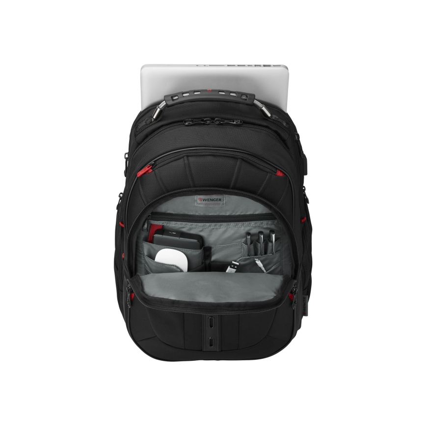 Wenger - Laptoprugzak 25 l 16 met tabletvak 10 Pegasus Deluxe zwart