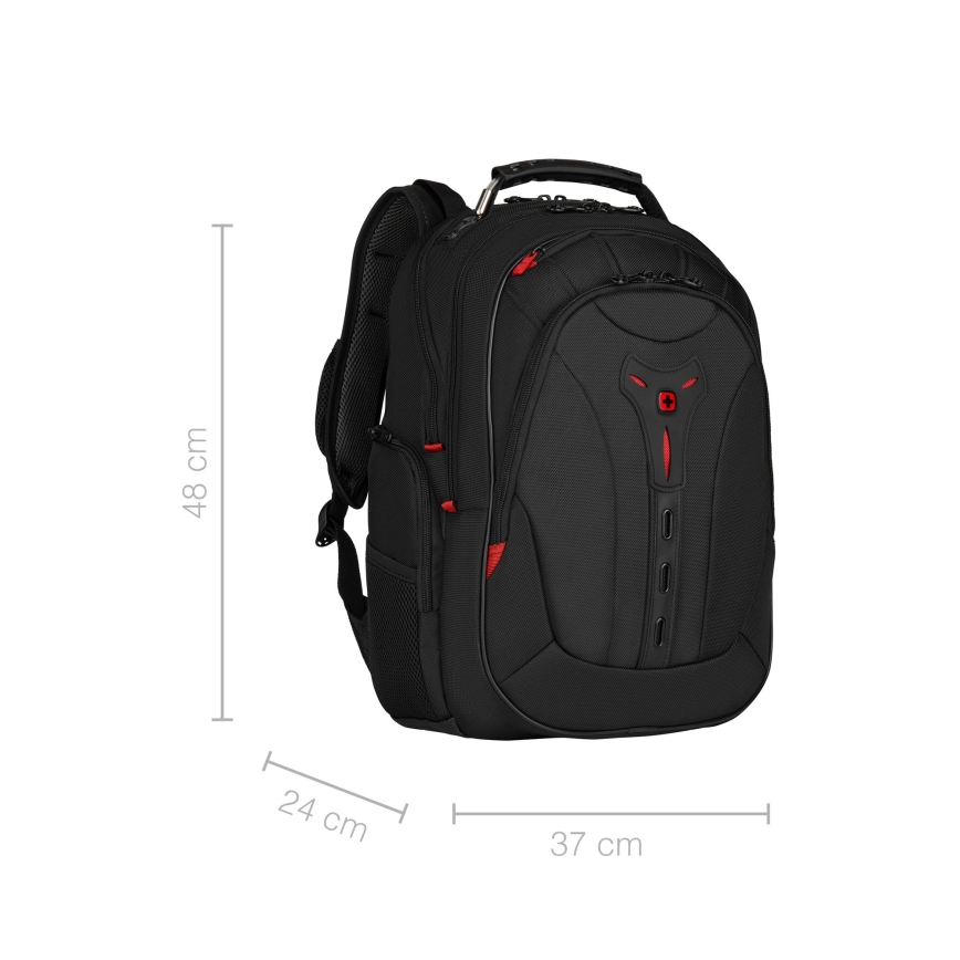 Wenger - Laptoprugzak 25 l 16 met tabletvak 10 Pegasus Deluxe zwart