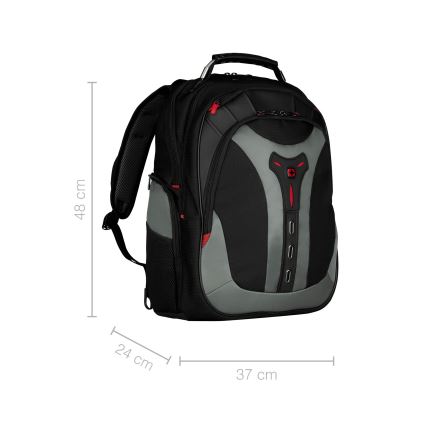 Wenger - Laptoprugzak 25 l 17" met tabletvak 12" Pegasus zwart/grijs