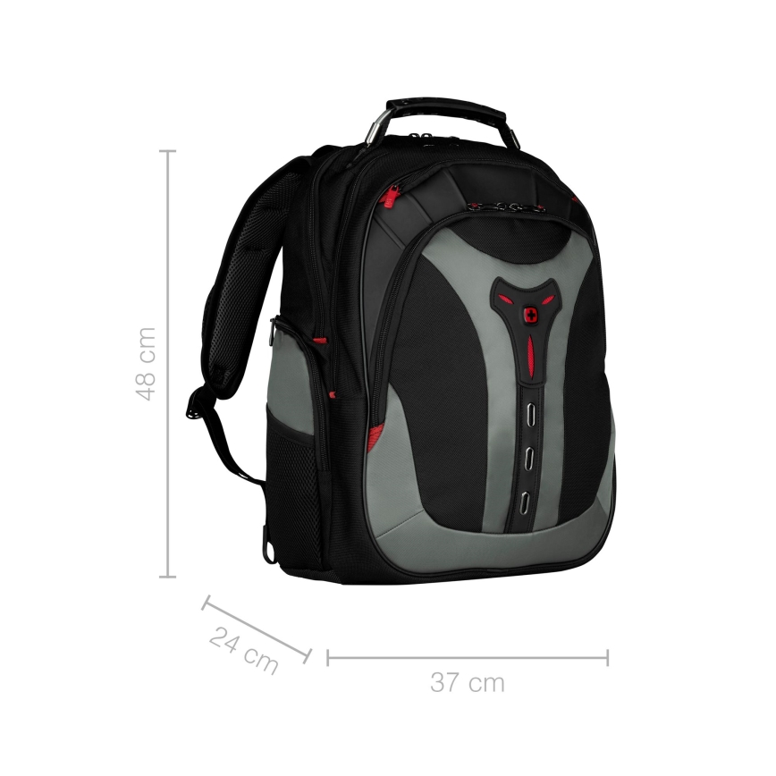 Wenger - Laptoprugzak 25 l 17" met tabletvak 12" Pegasus zwart/grijs