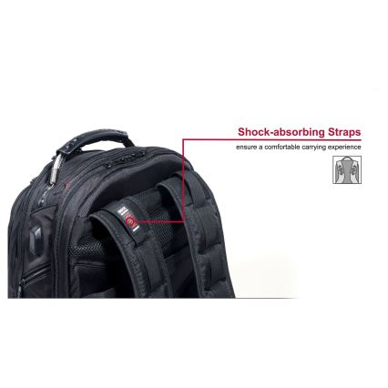 Wenger - Laptoprugzak 26 l 17" met tabletvak 10" Ibex Ballistic Deluxe