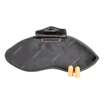 Wenger - Oogmasker grijs + oordopjes