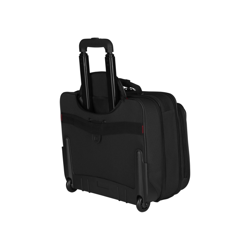 Wenger - Reisbagage op wielen 29 l + laptoptas 15,6" Granada zwart