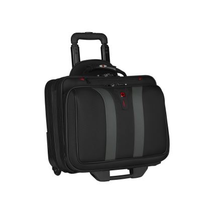 Wenger - Reisbagage op wielen 29 l + laptoptas 15,6" Granada zwart