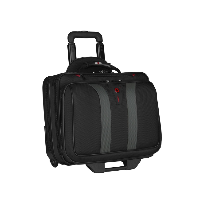 Wenger - Reisbagage op wielen 29 l + laptoptas 15,6" Granada zwart
