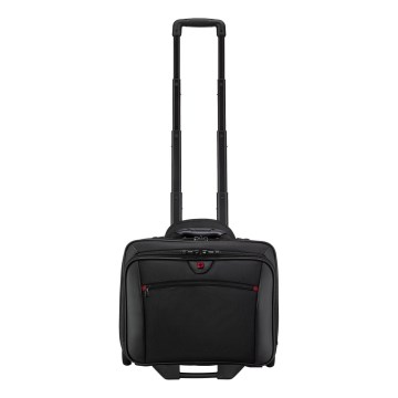 Wenger - Reiskoffer op wielen 23 l 17" + laptoptas 15,4" Potomac zwart