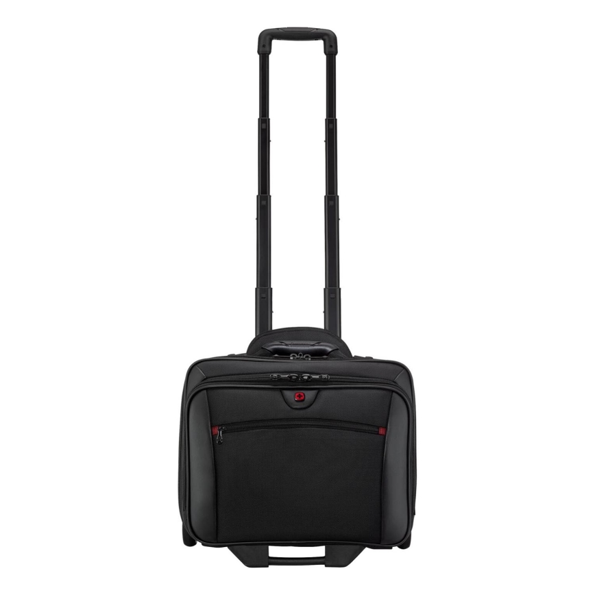 Wenger - Reiskoffer op wielen 23 l 17" + laptoptas 15,4" Potomac zwart
