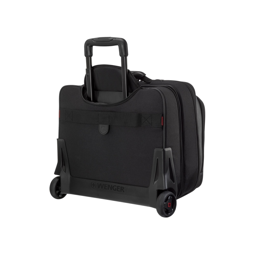 Wenger - Reiskoffer op wielen 23 l 17" + laptoptas 15,4" Potomac zwart