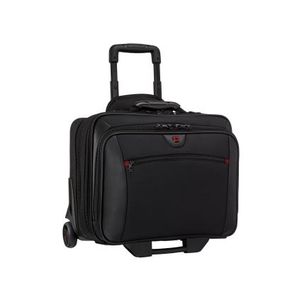 Wenger - Reiskoffer op wielen 23 l 17" + laptoptas 15,4" Potomac zwart