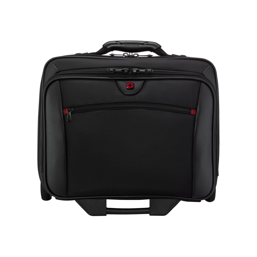 Wenger - Reiskoffer op wielen 23 l 17" + laptoptas 15,4" Potomac zwart