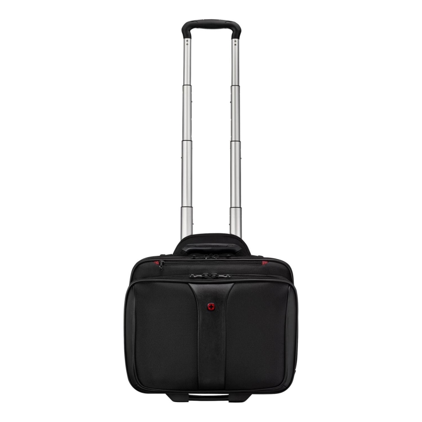 Wenger - Reiskoffer op wielen 25 l 17" + laptoptas 15,6" Patriot zwart