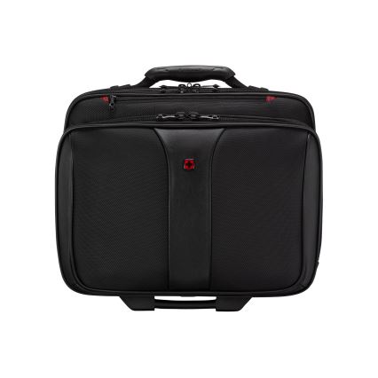 Wenger - Reiskoffer op wielen 25 l 17" + laptoptas 15,6" Patriot zwart