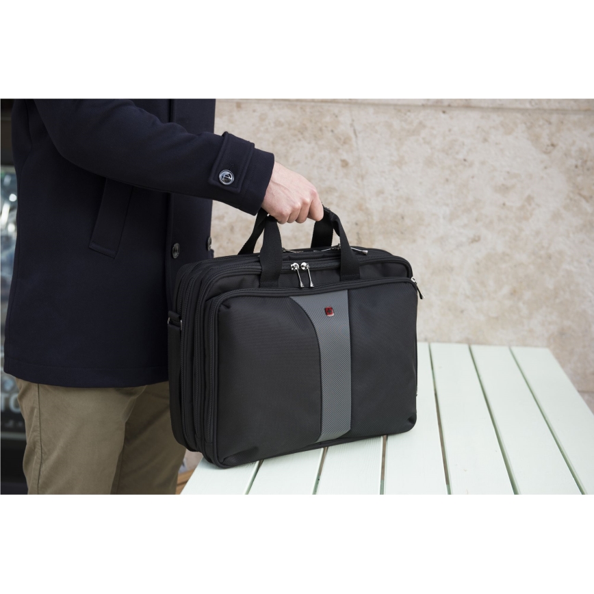 Wenger - Tas voor laptop 15 l 16" Legacy Double zwart