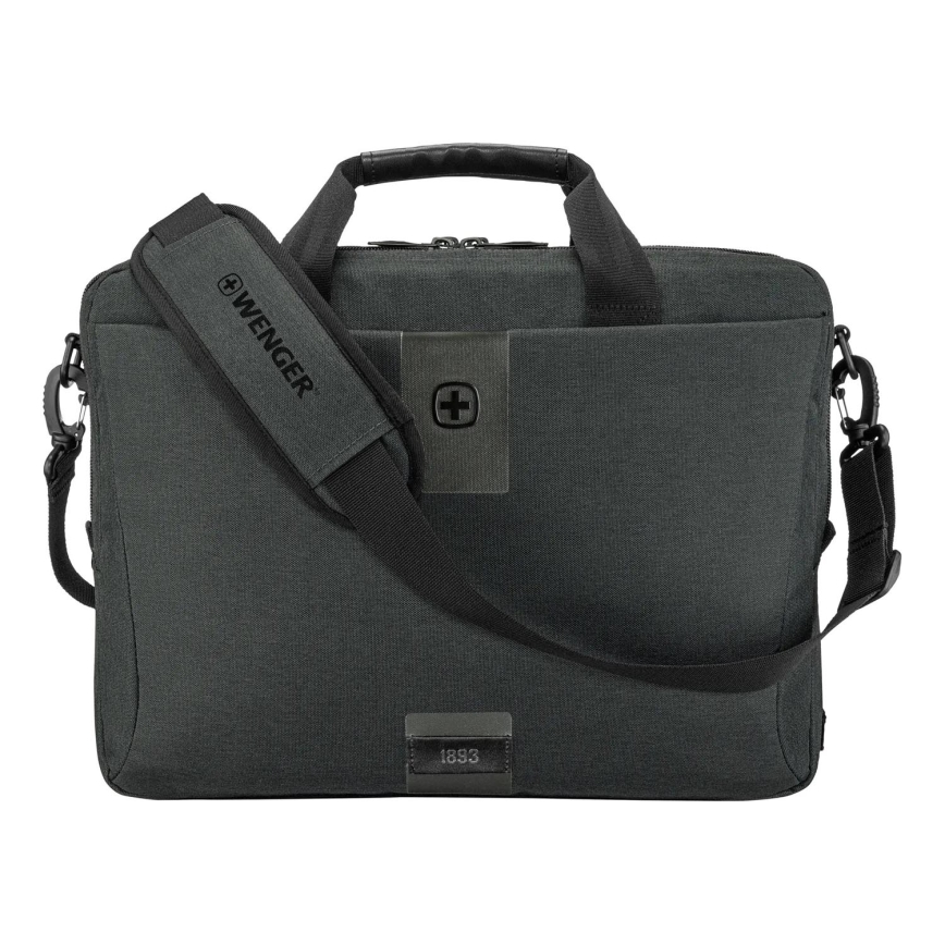 Wenger - Tas voor laptop 15 l 16" met tabletvak 10" MX ECO Brief grijs