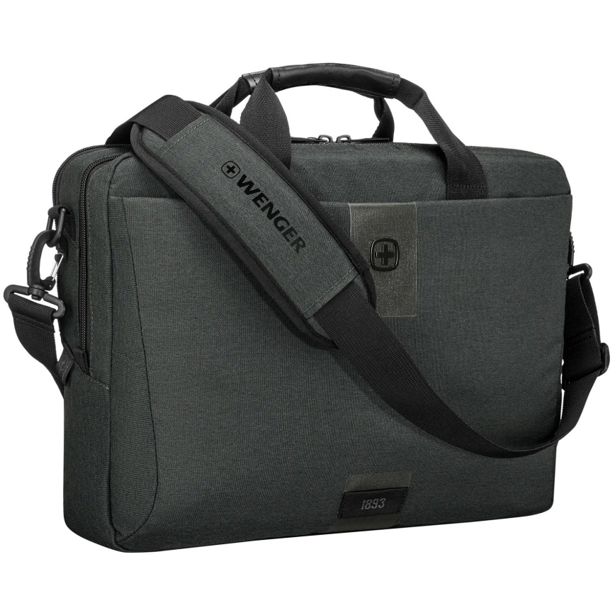 Wenger - Tas voor laptop 15 l 16" met tabletvak 10" MX ECO Brief grijs