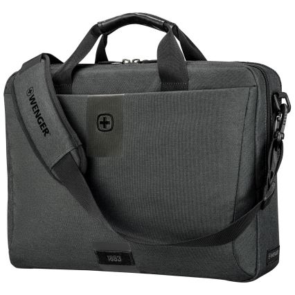 Wenger - Tas voor laptop 15 l 16" met tabletvak 10" MX ECO Brief grijs