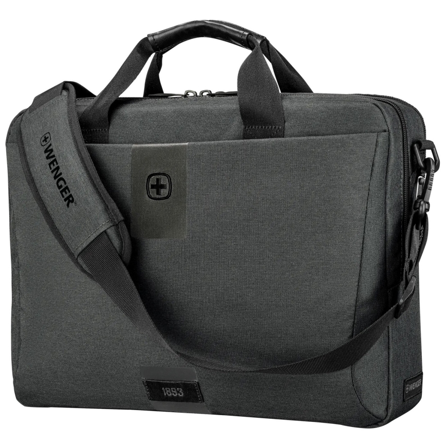 Wenger - Tas voor laptop 15 l 16" met tabletvak 10" MX ECO Brief grijs