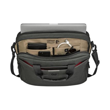 Wenger - Tas voor laptop 15 l 16" met tabletvak 10" MX ECO Brief grijs