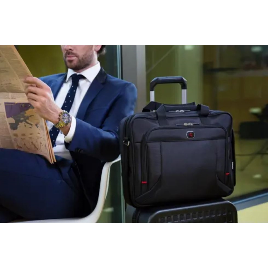 Wenger - Tas voor laptop 15 l 16 met tabletvak 10 Prospectus zwart