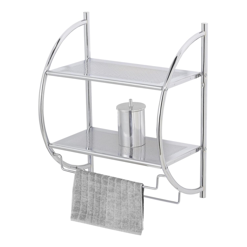 WENKO 15173100 - Plank EXCLUSIVE 45,5x54,5 cm glanzend chroom