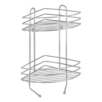 WENKO 15498100 - Hoekrek EXCLUSIVE 23x30,5 cm glanzend chroom