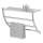 WENKO 15578100 - Handdoekenstandaard PESCARA 56x46 cm glanzend chroom