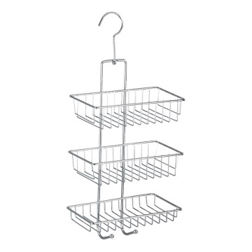 WENKO 15888100 - Plank NIVALA 22x50 cm glanzend chroom