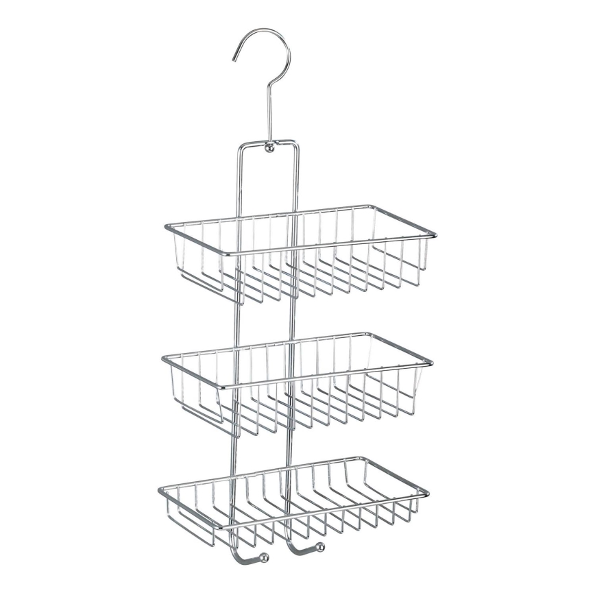 WENKO 15888100 - Plank NIVALA 22x50 cm glanzend chroom