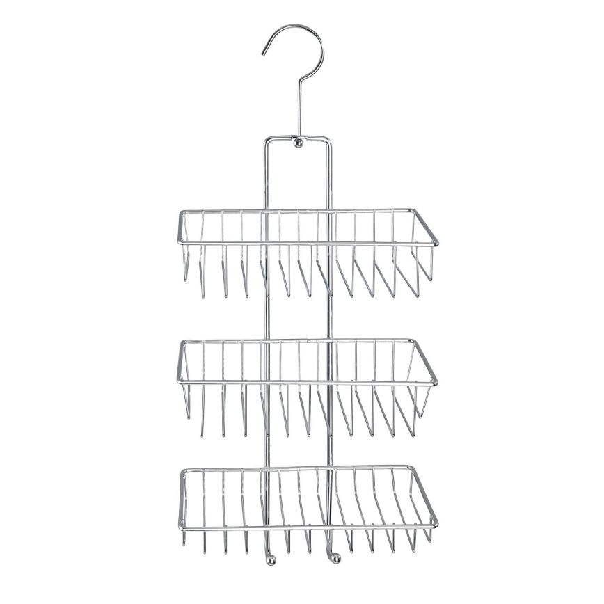 WENKO 15888100 - Plank NIVALA 22x50 cm glanzend chroom