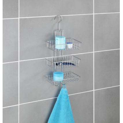 WENKO 15888100 - Plank NIVALA 22x50 cm glanzend chroom