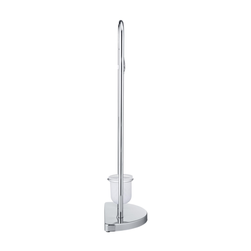 WENKO 16608100 - WC-borstel COSENZA 33x84 cm glanzend chroom/satijn