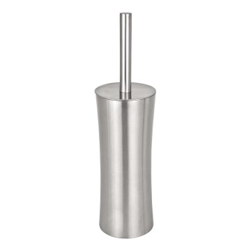WENKO 16742100 - Toiletborstel PIENO 10x37,5 cm RVS/satijn