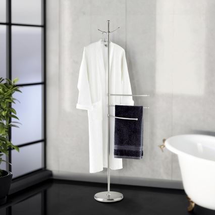 WENKO 16827100 - Standaard ADIAMO 28x170 cm zilver