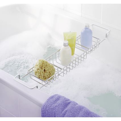 WENKO 17472100-Bak 58,5x13 cm RVS/zilverkleurig